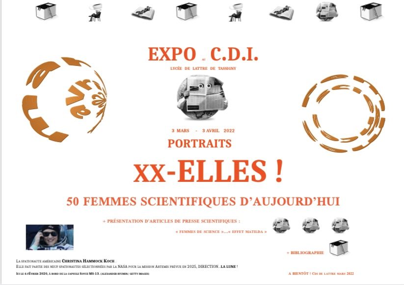 EXPO AU CDI DU 3 MARS AU 3 AVRIL 2022 « portraits xx-elles ! »