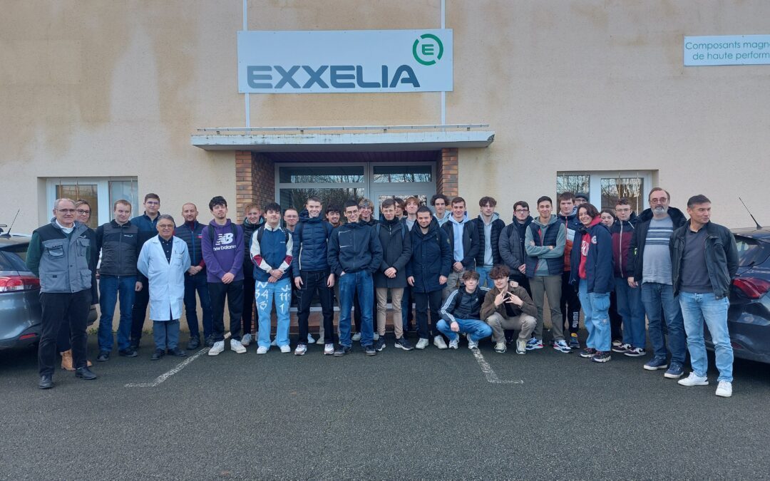 Visite de l’entreprise Exxelia par les Terminales STI2D