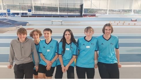 Les élèves du lycée de Lattre, vice-champions académiques d’athlétisme indoor