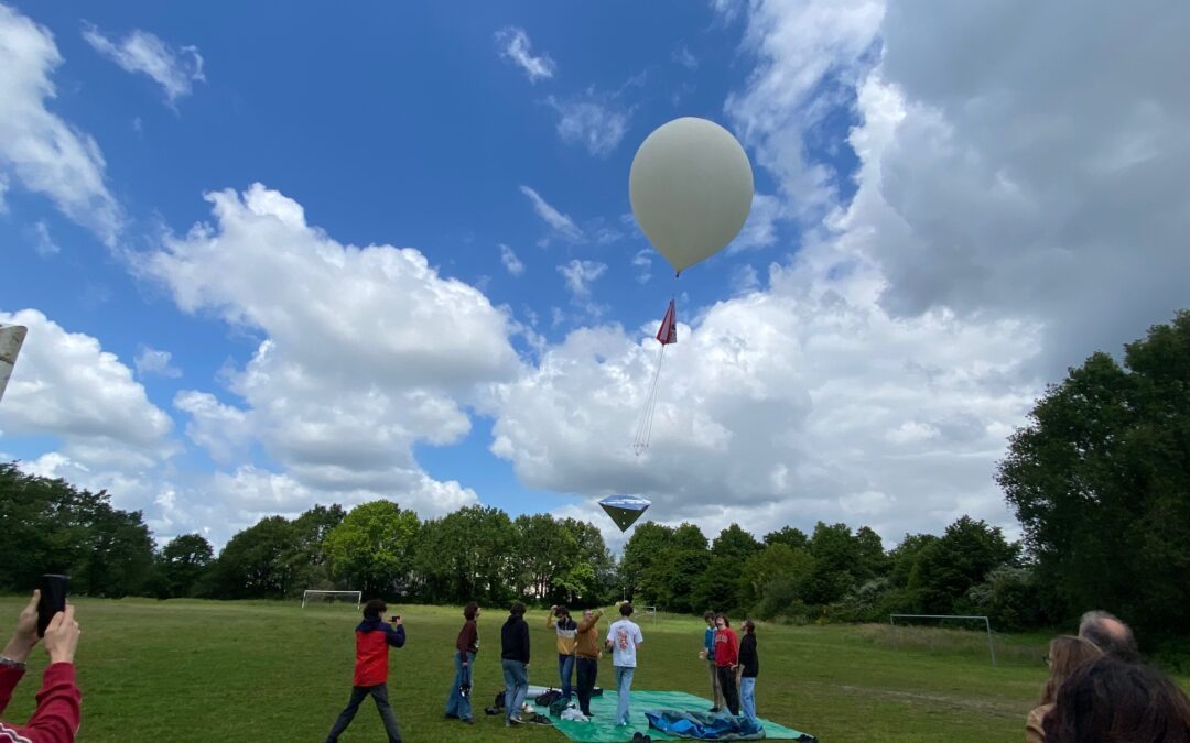 VIDEO sur le projet des terminales STI2D : Ils ont envoyé un ballon dans le ciel !