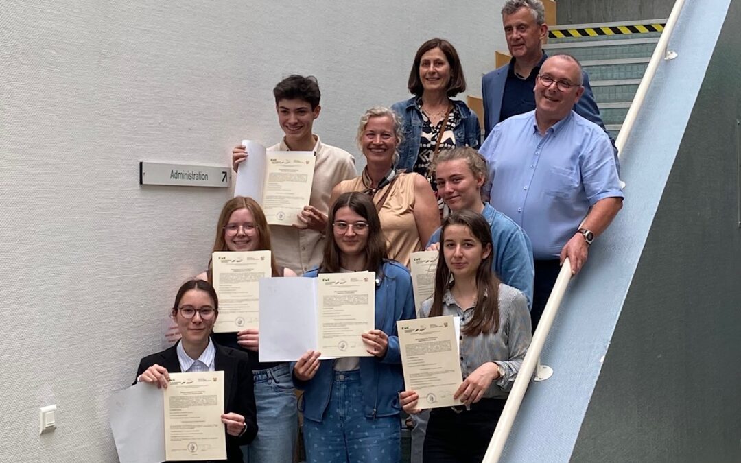 Remise des diplômes Abibac le 11 juillet 2024