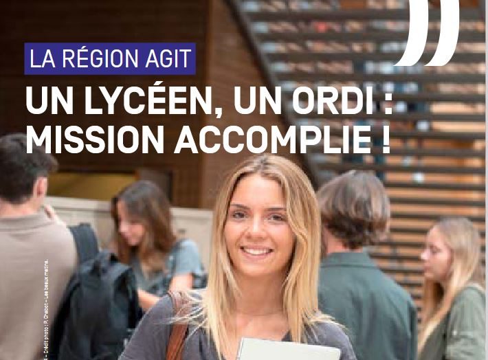 Mon ordi au lycée : distribution des ordinateurs aux élèves de seconde