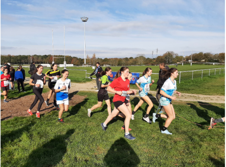 UNSS : les élèves de De Lattre au cross départemental